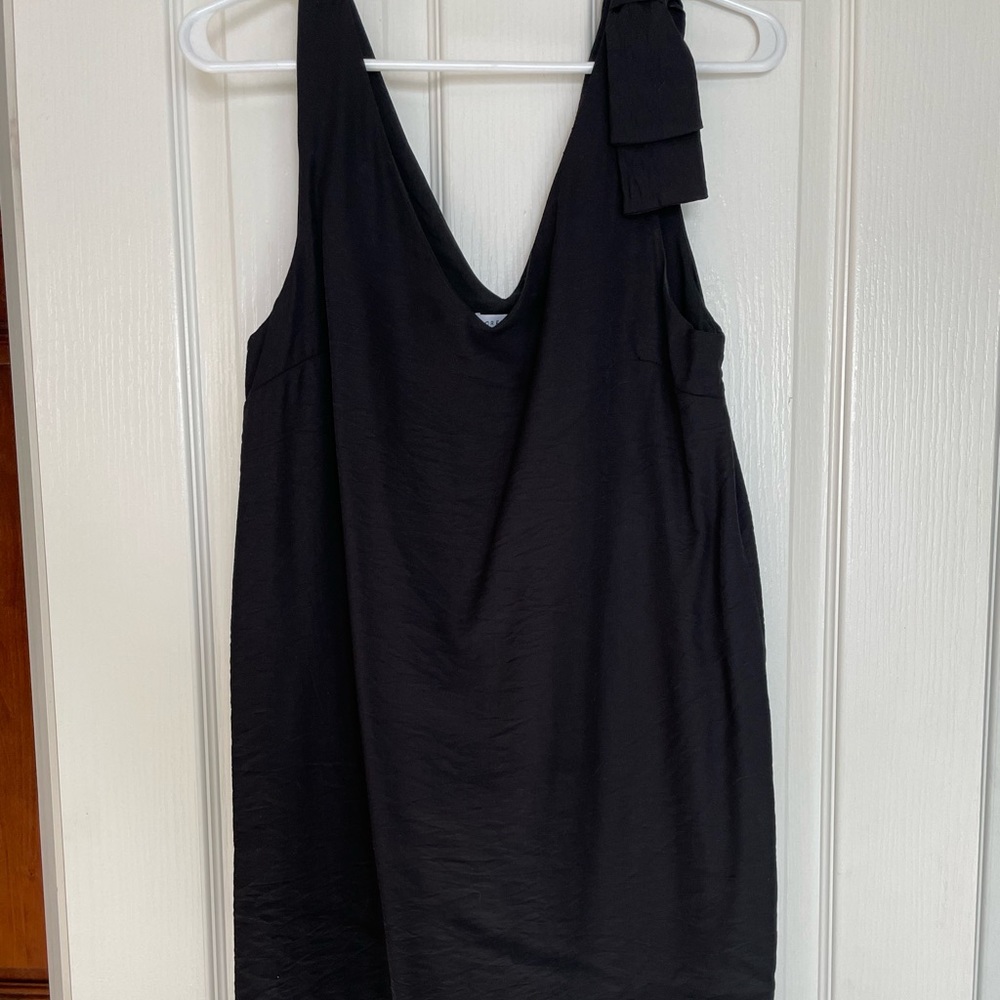 CRESCENT tank dress. Tie shoulder strap. NWOT